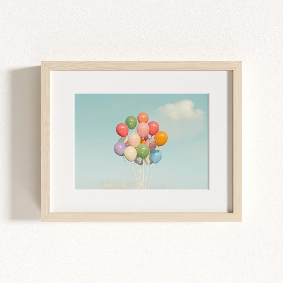 Balloons Make Everything Better Art Print