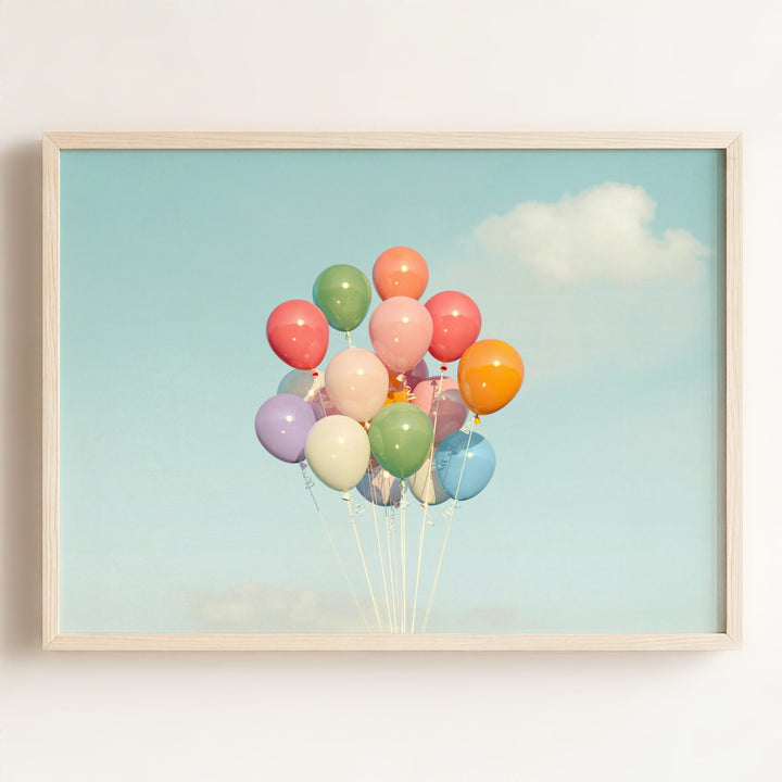 Balloons Make Everything Better Art Print