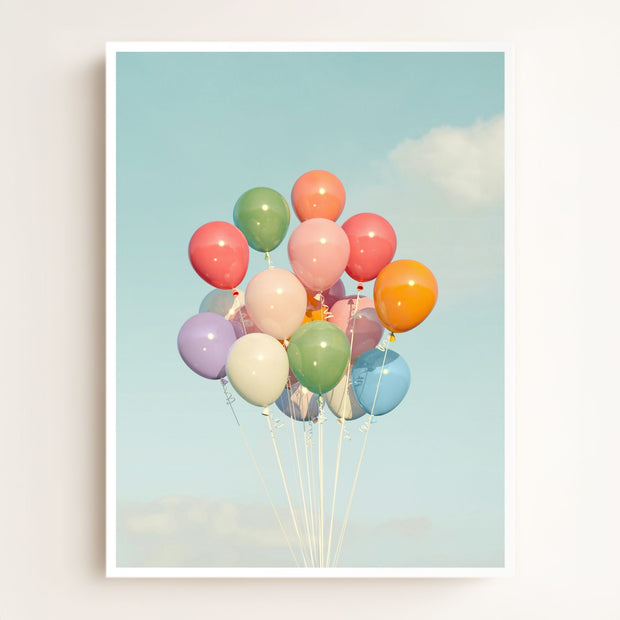 Balloons Make Everything Better Art Print