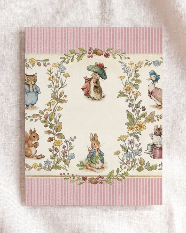 Beatrix Potter Storybook Friends Personalized Art