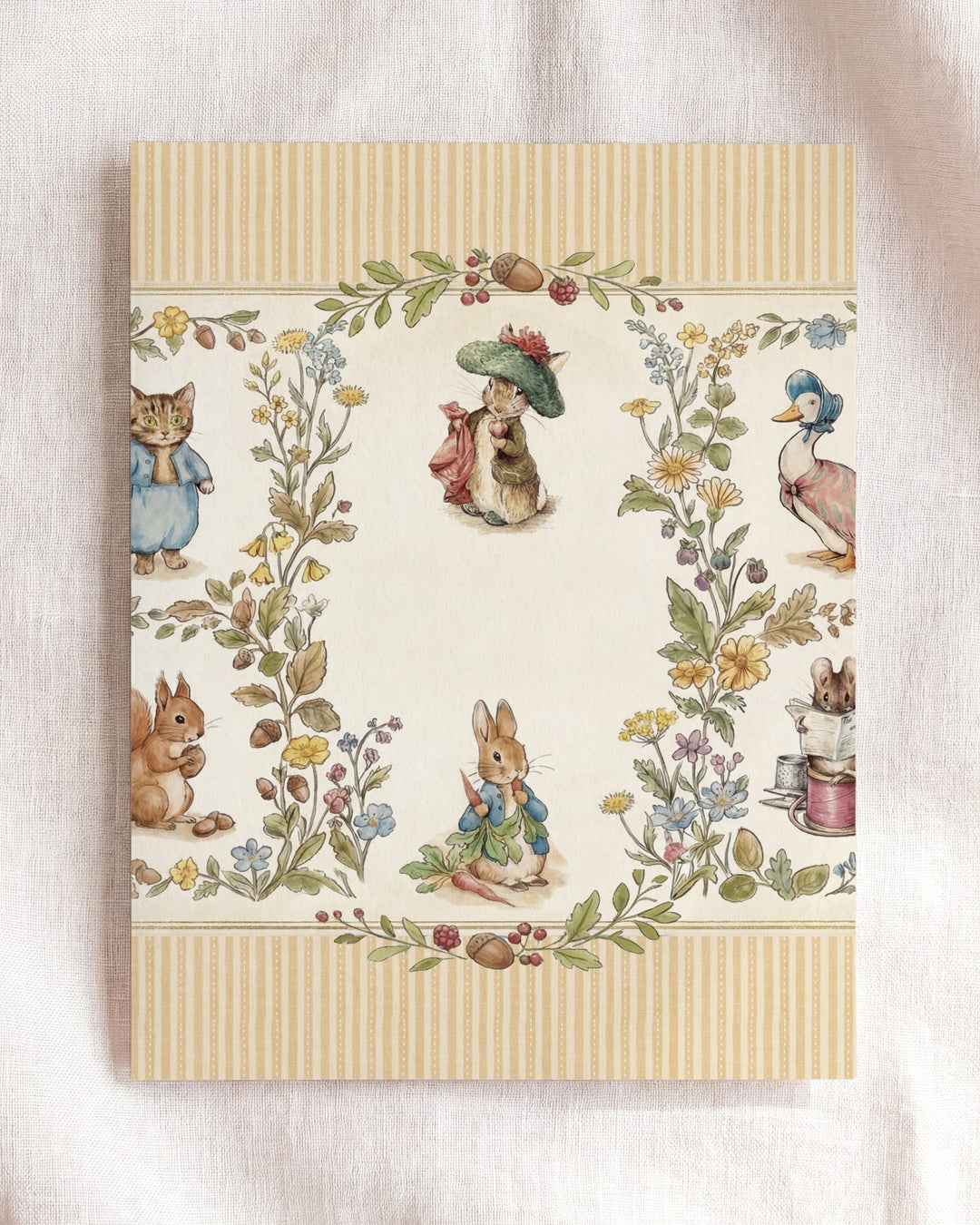 Beatrix Potter Storybook Friends Personalized Art