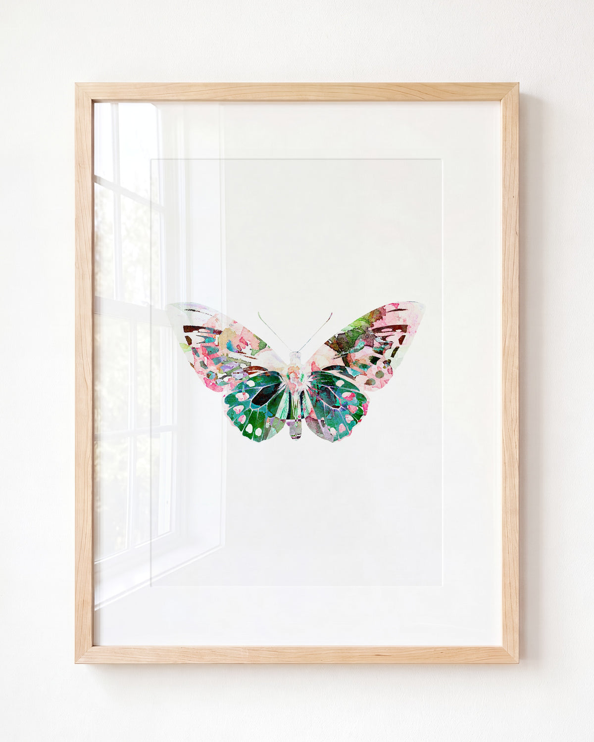 Butterfly Art Print No. 1 - Framed Art