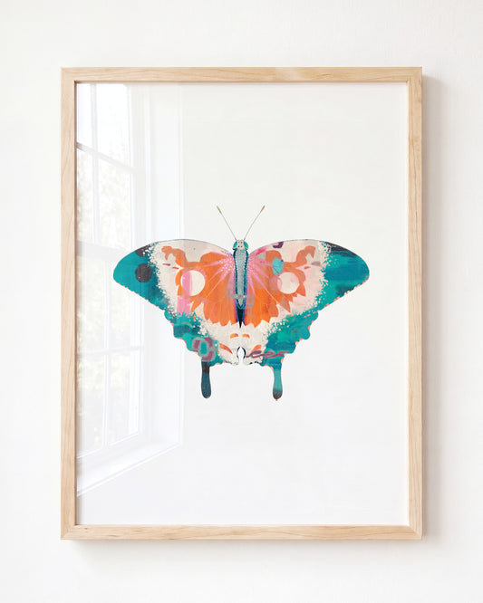 Butterfly Art Print No. 5 — Framed Art