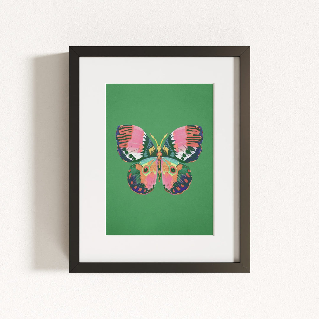 Color Bloom Butterflies Set of 9