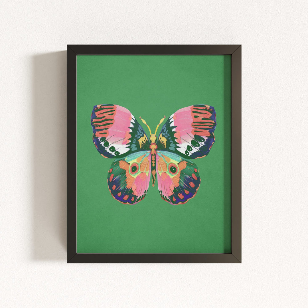 Color Bloom Butterflies Set of 9