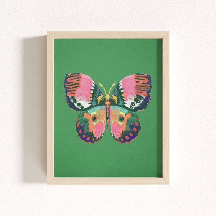 Color Bloom Butterflies Set of 9
