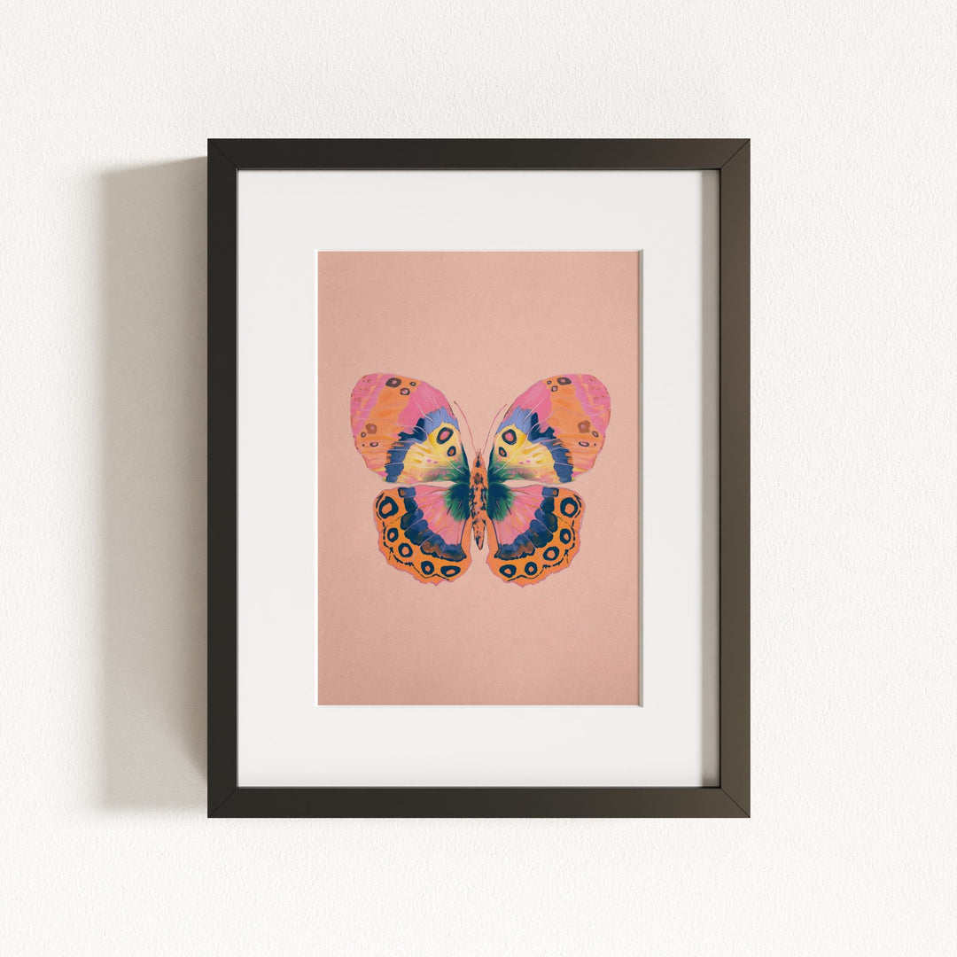 Color Bloom Butterflies Set of 9