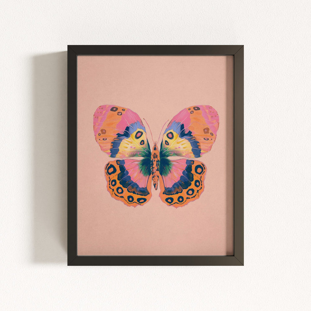 Color Bloom Butterflies Set of 9