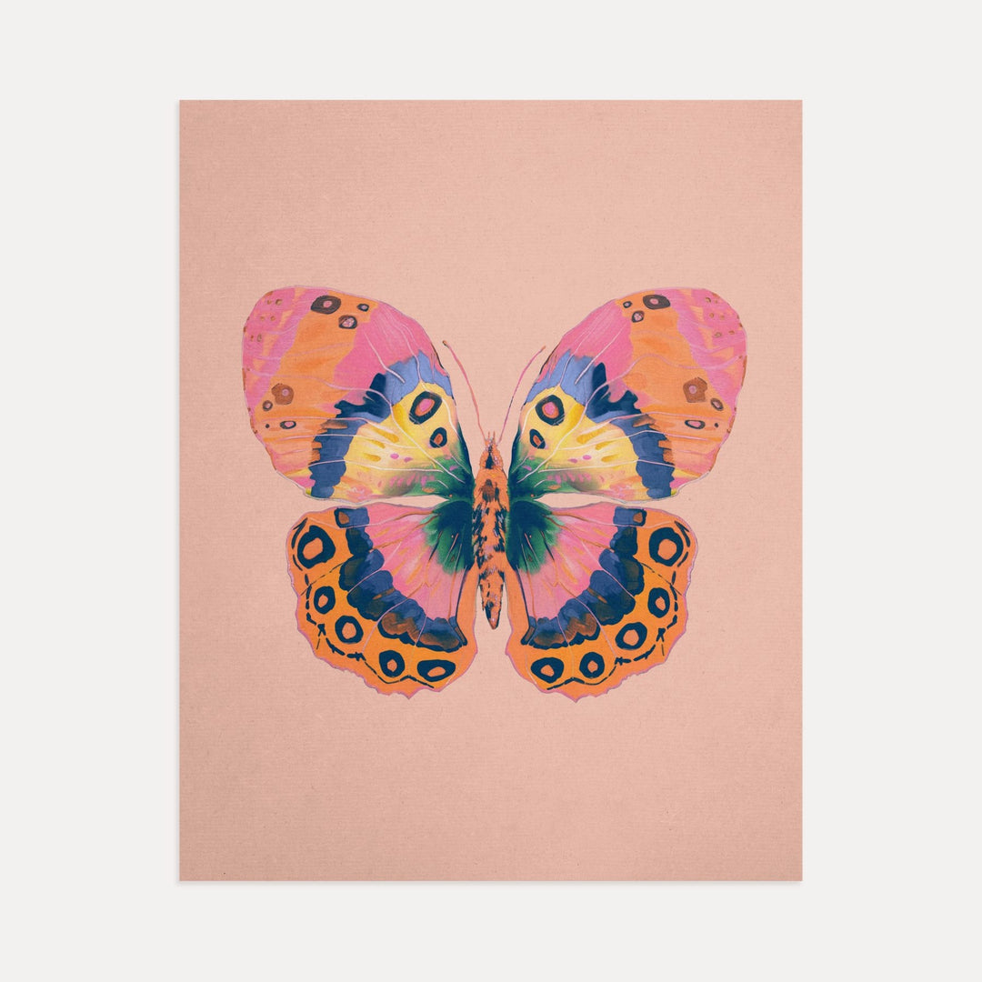 Color Bloom Butterflies Set of 9