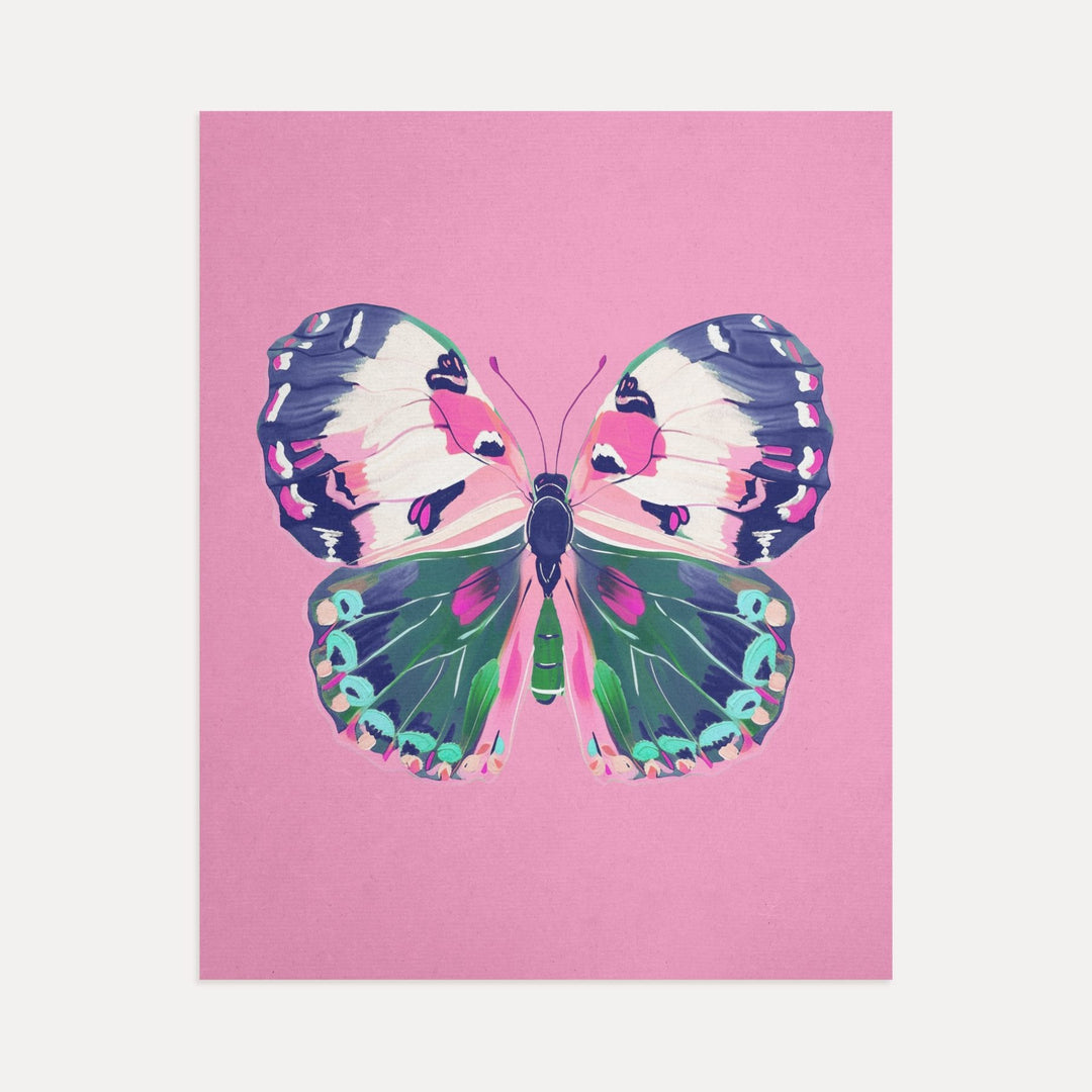 Color Bloom Butterflies Set of 9