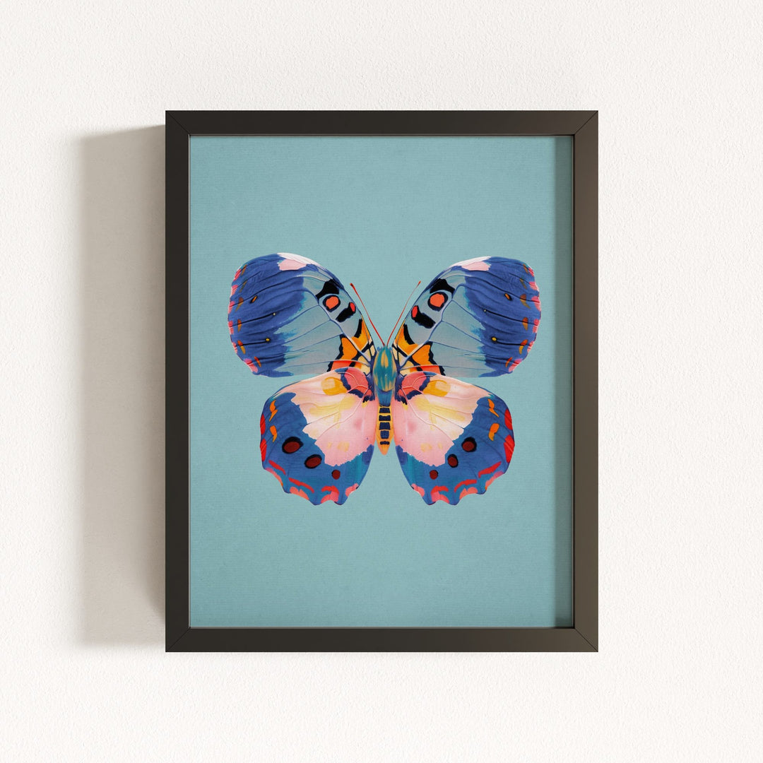 Color Bloom Butterflies Set of 9