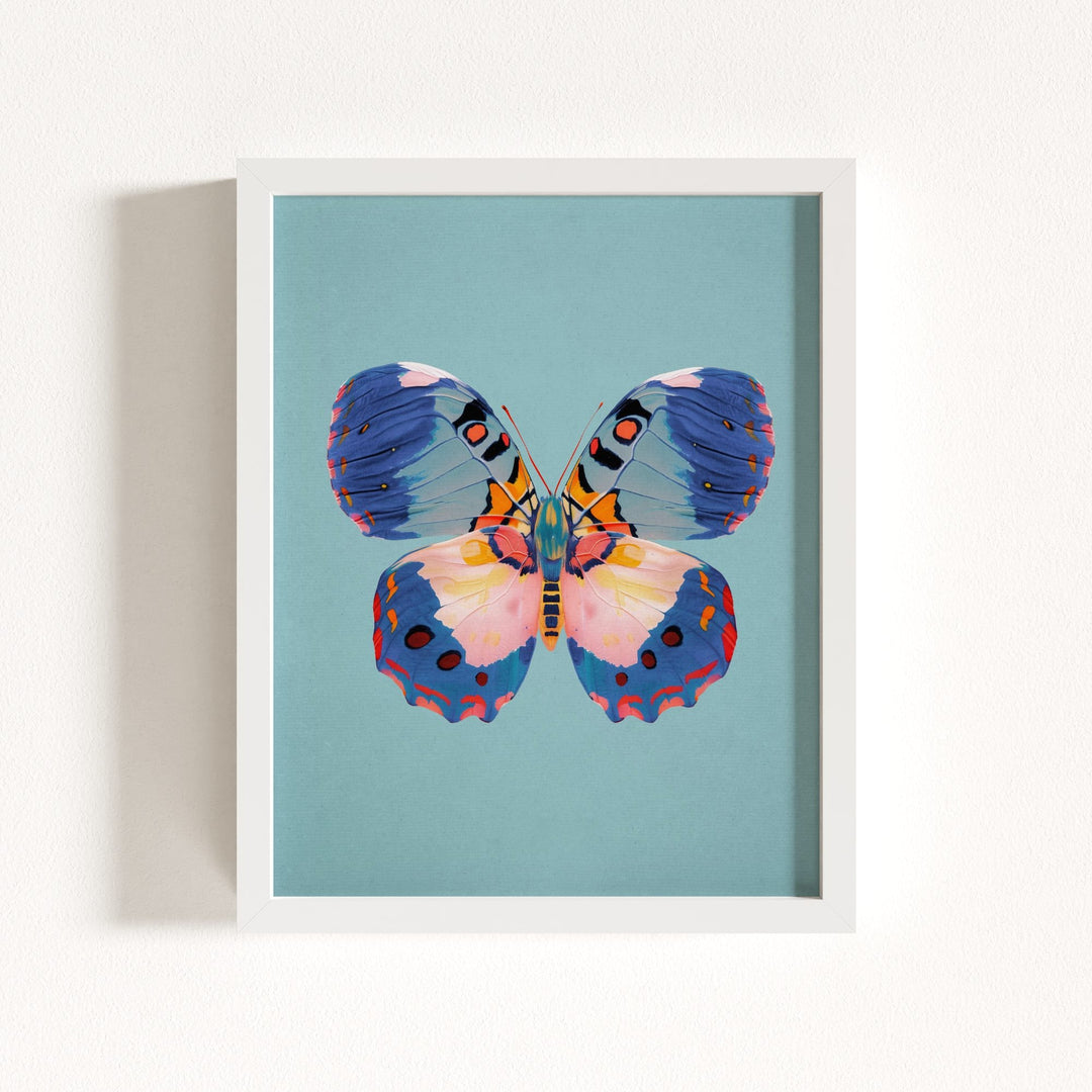 Color Bloom Butterflies Set of 9