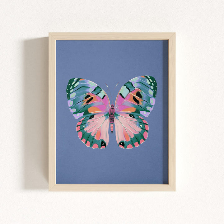 Color Bloom Butterflies Set of 9