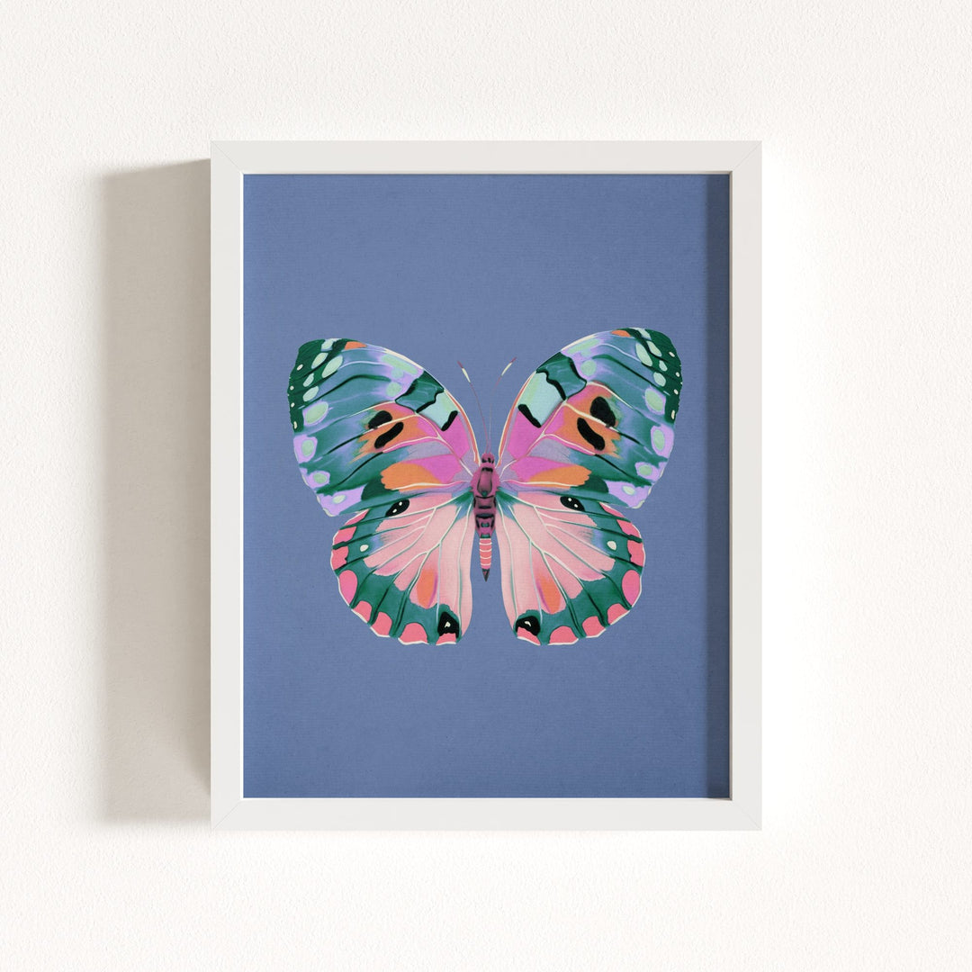 Color Bloom Butterflies Set of 9