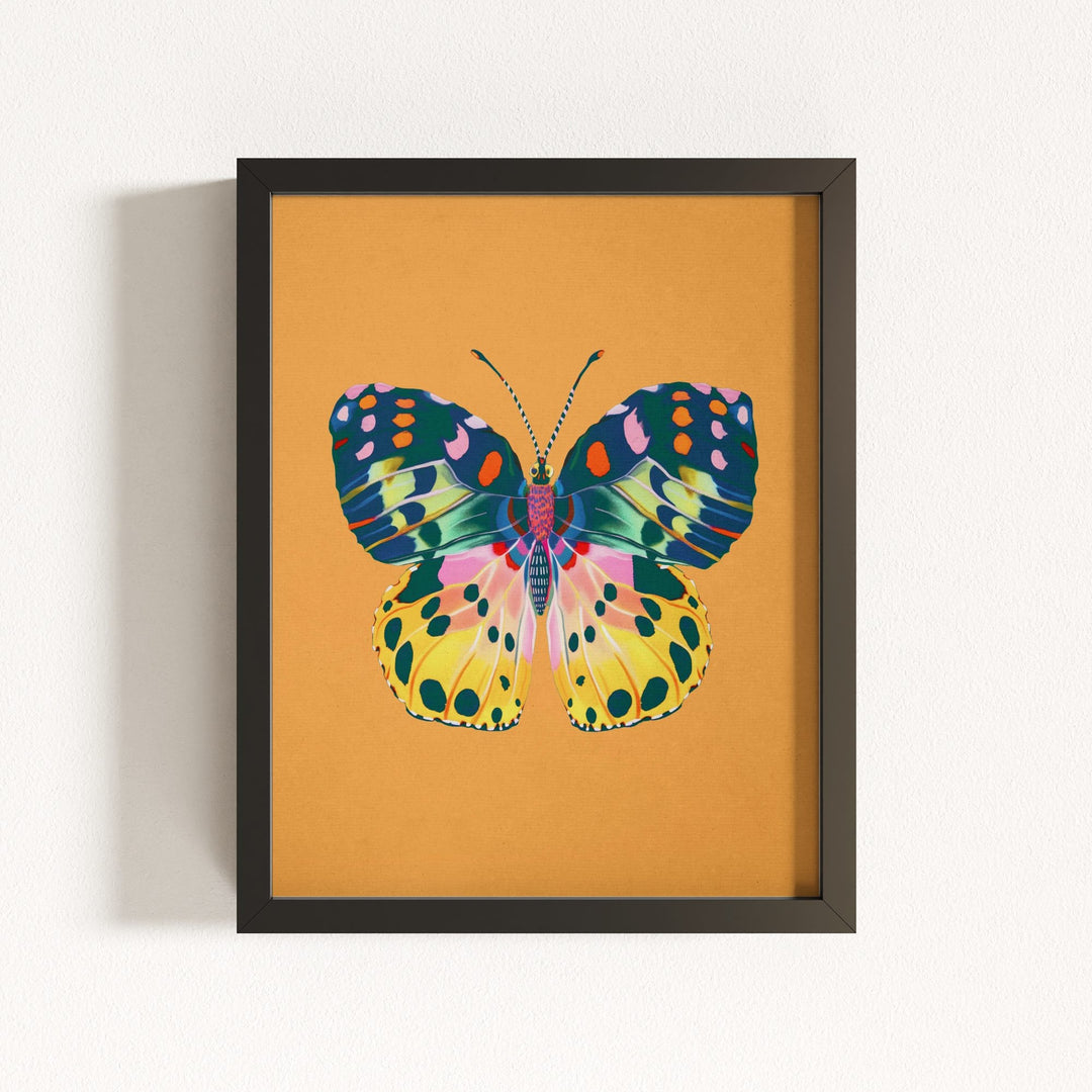Color Bloom Butterflies Set of 9