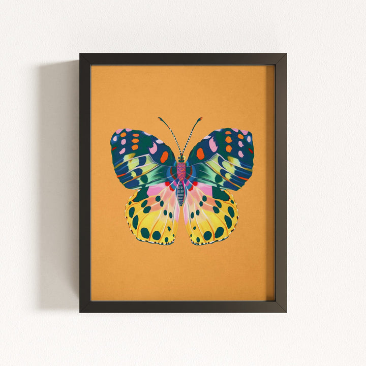 Color Bloom Butterflies Set of 9