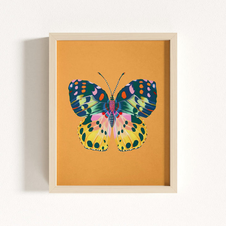 Color Bloom Butterflies Set of 9