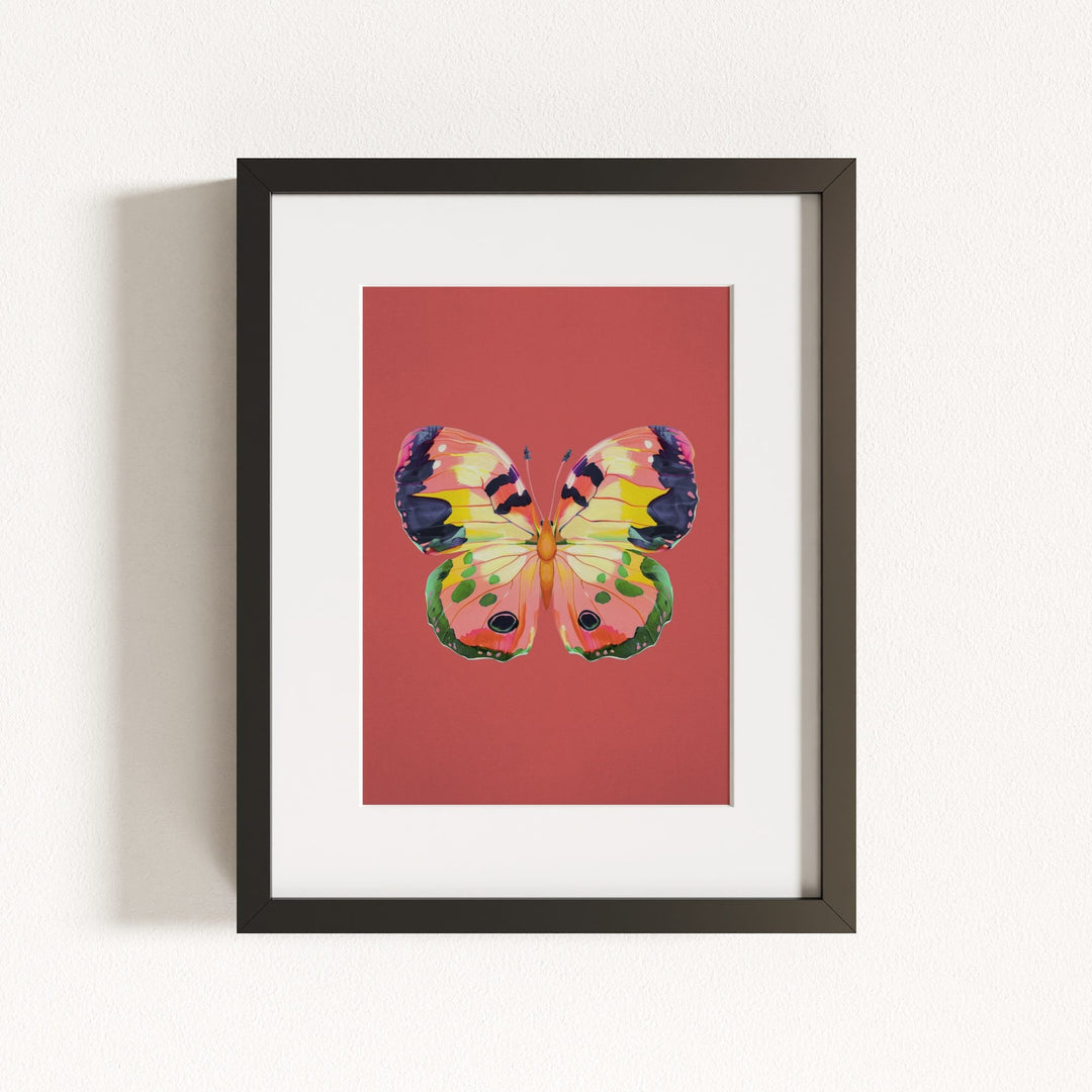 Color Bloom Butterflies Set of 9