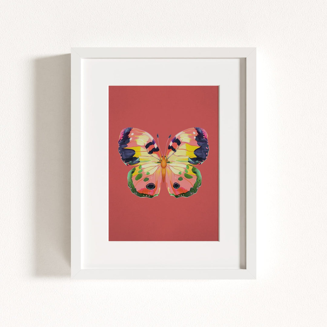 Color Bloom Butterflies Set of 9