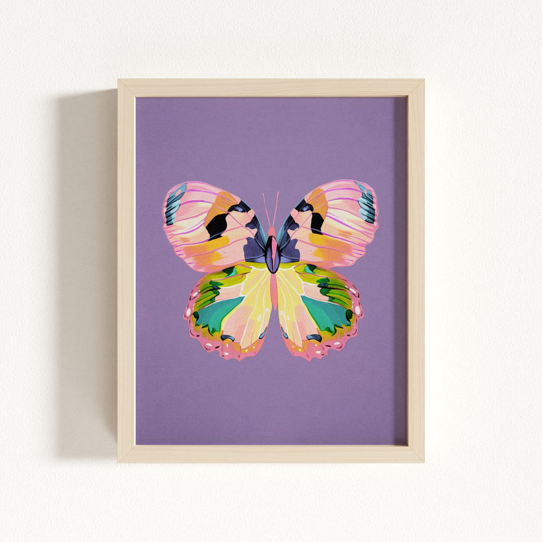 Color Bloom Butterflies Set of 9