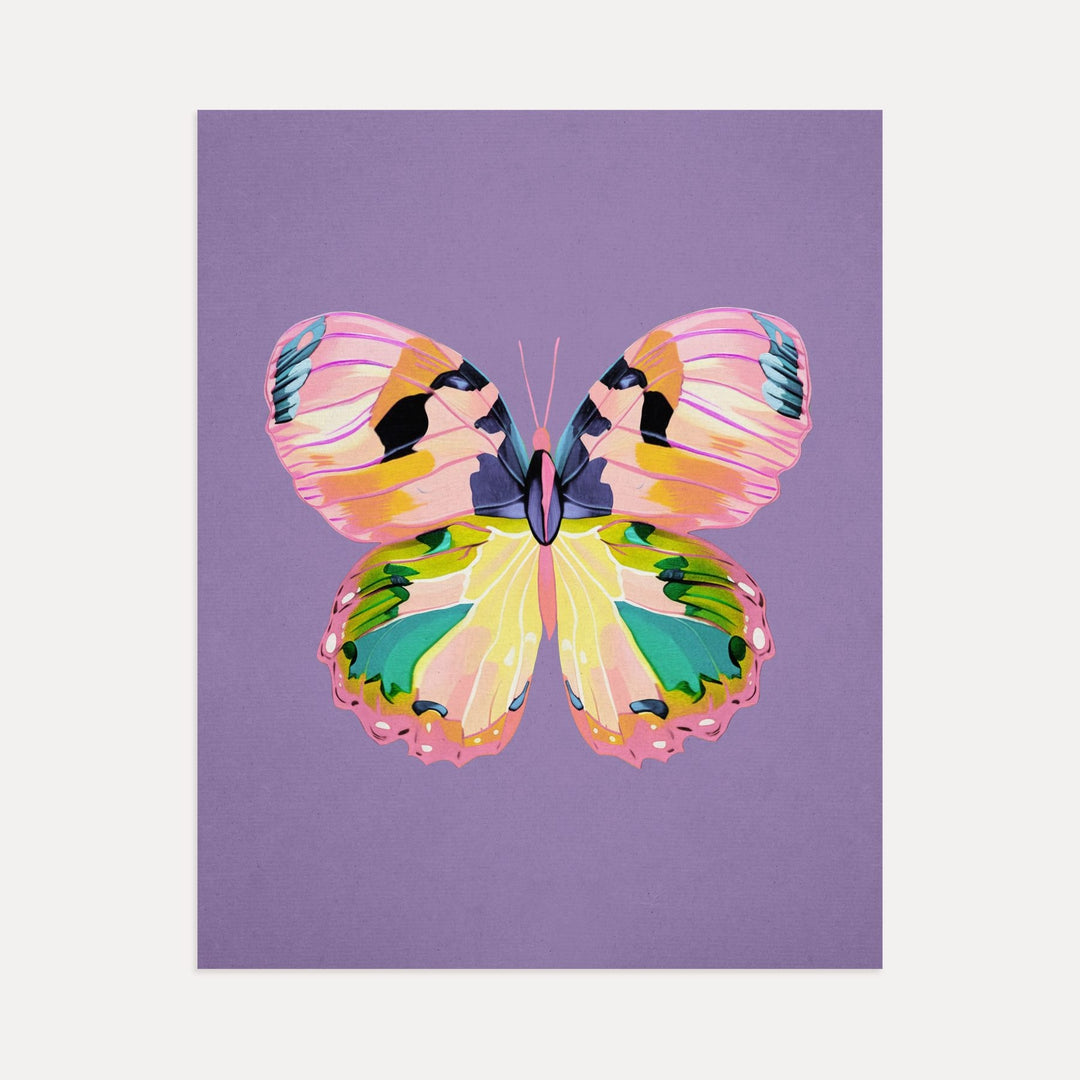 Color Bloom Butterflies Set of 9
