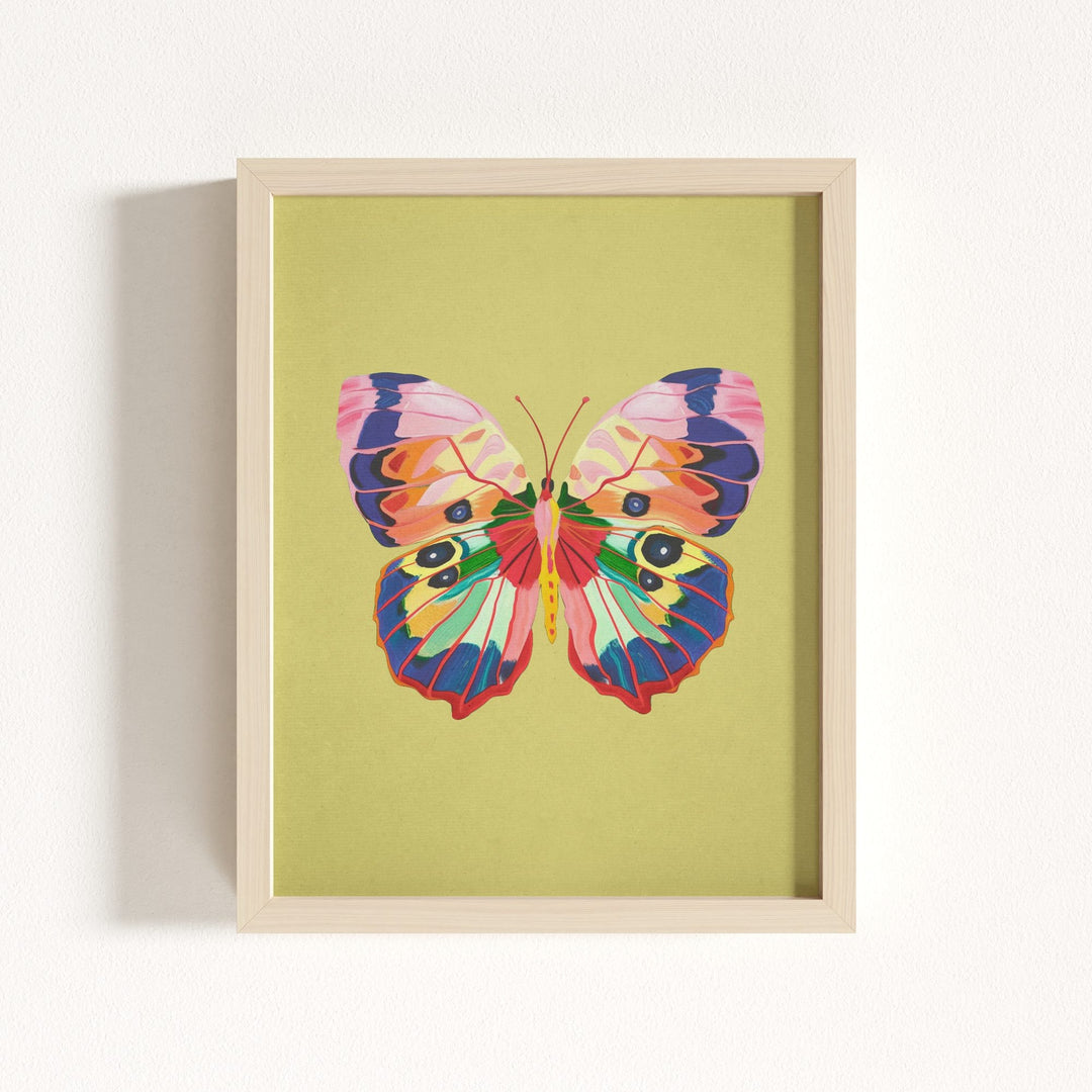 Color Bloom Butterflies Set of 9