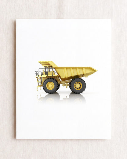 Construction Vehicle Off-Highway Truck Art