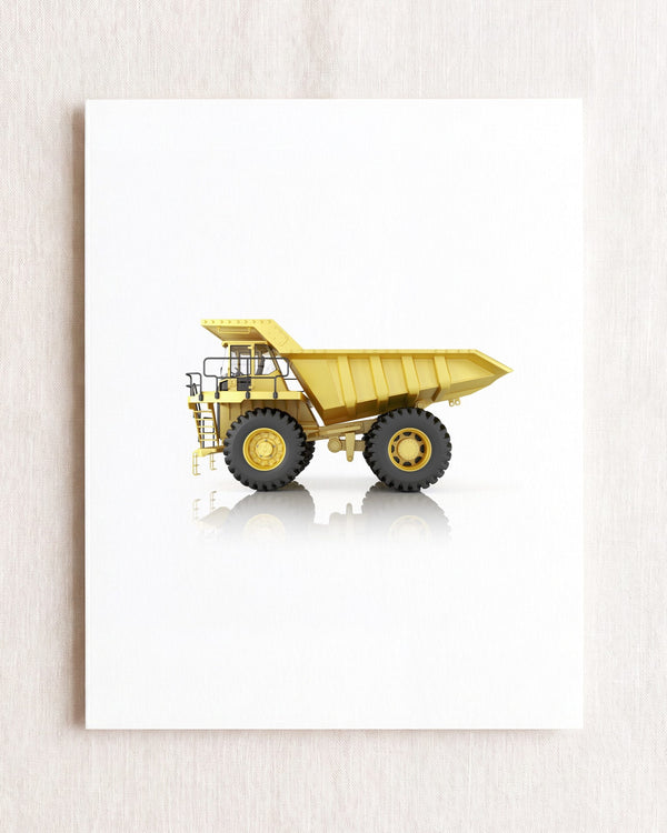 Construction Vehicle Off-Highway Truck Art