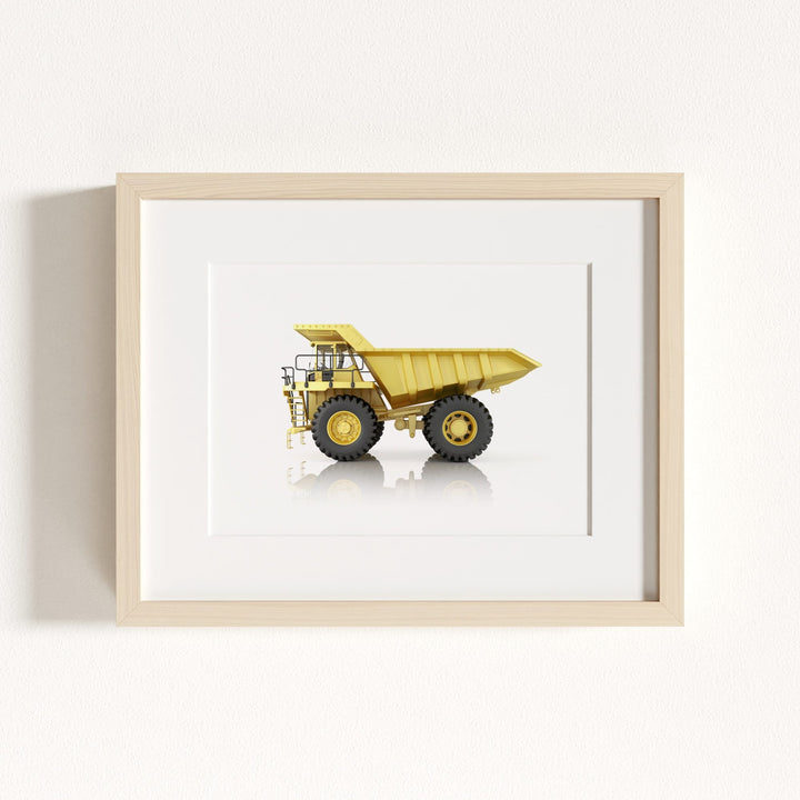 Construction Vehicle Off-Highway Truck Art