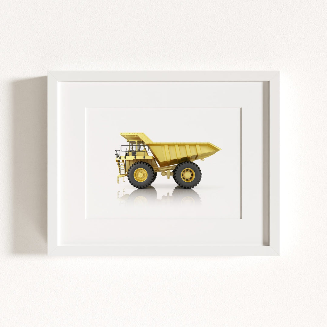 Construction Vehicle Off-Highway Truck Art