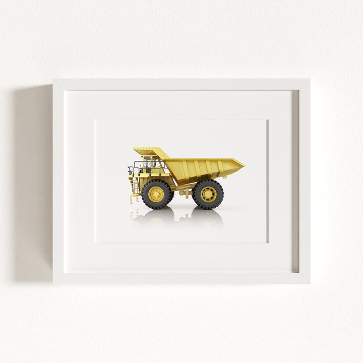 Construction Vehicle Off-Highway Truck Art