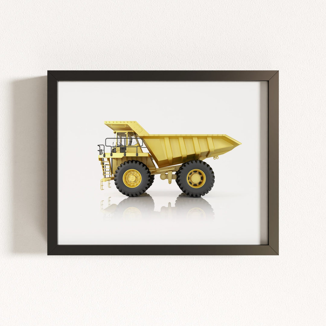 Construction Vehicle Off-Highway Truck Art