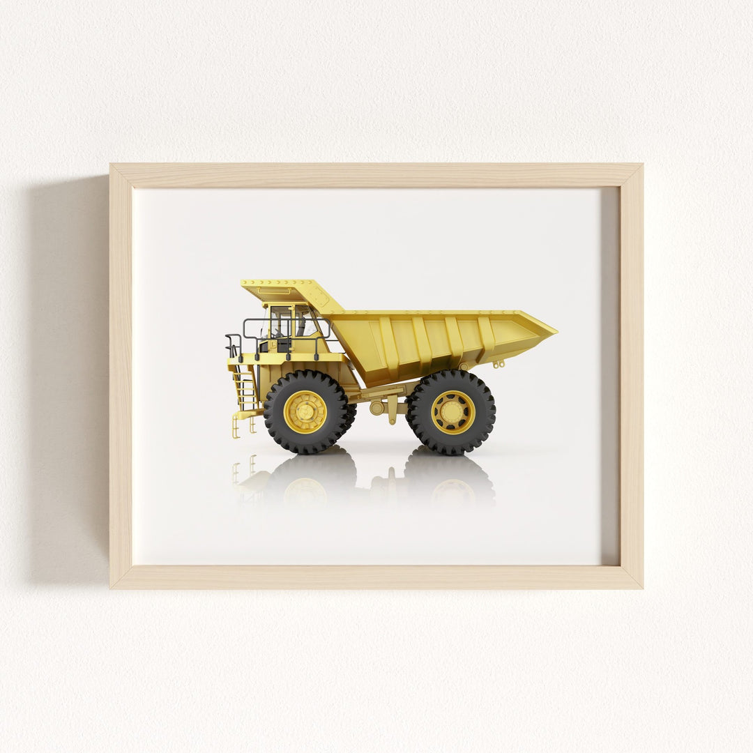 Construction Vehicle Off-Highway Truck Art