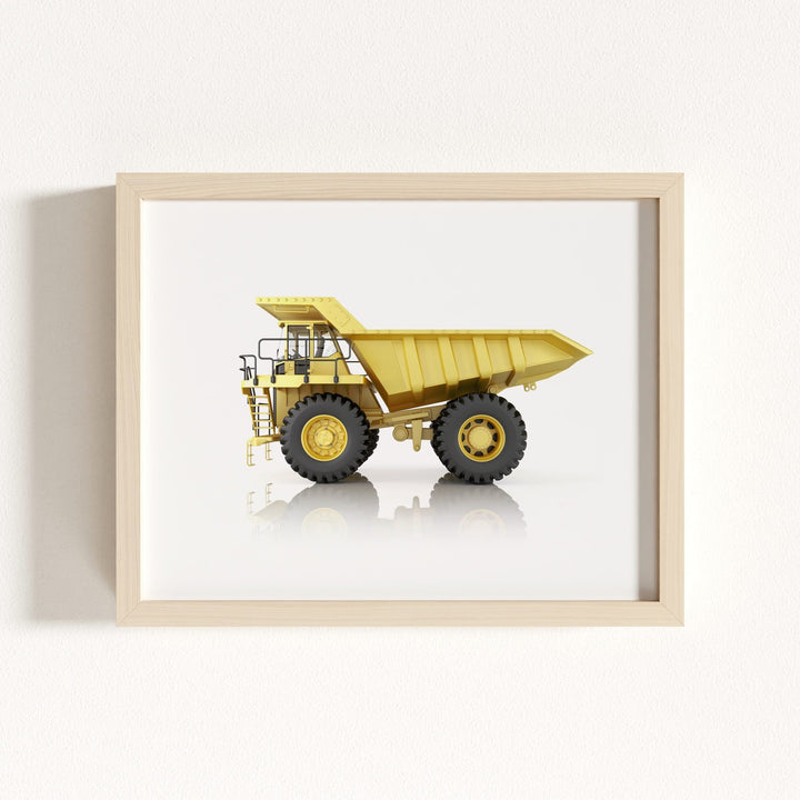 Construction Vehicle Off-Highway Truck Art