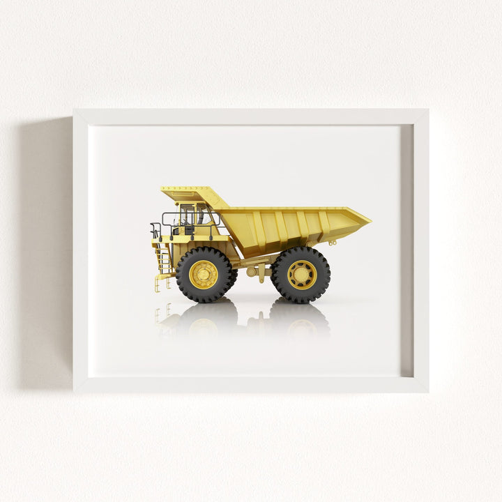 Construction Vehicle Off-Highway Truck Art