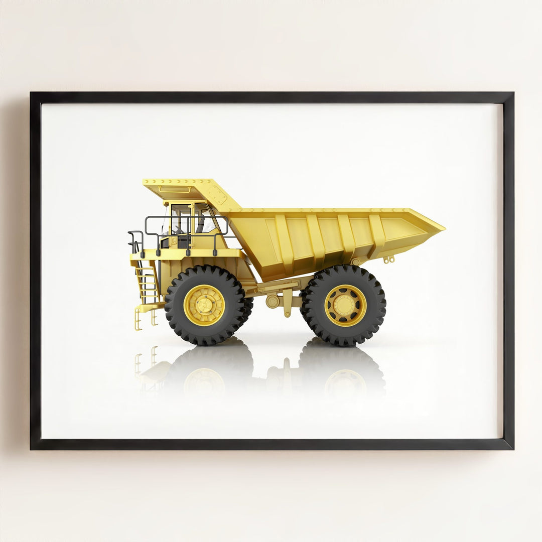 Construction Vehicle Off-Highway Truck Art