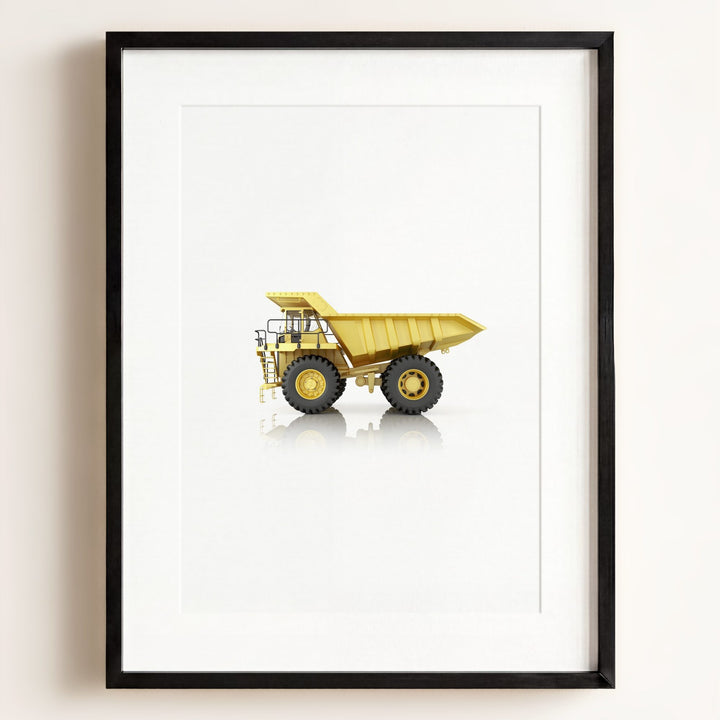 Construction Vehicle Off-Highway Truck Art