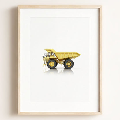 Construction Vehicle Off-Highway Truck Art
