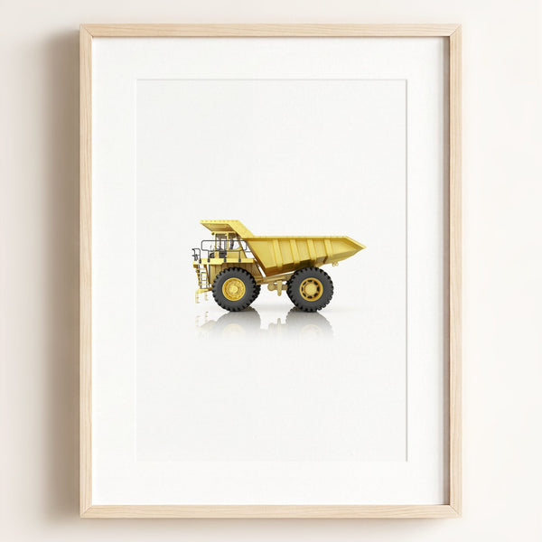 Construction Vehicle Off-Highway Truck Art