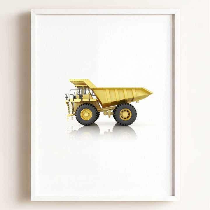 Construction Vehicle Off-Highway Truck Art