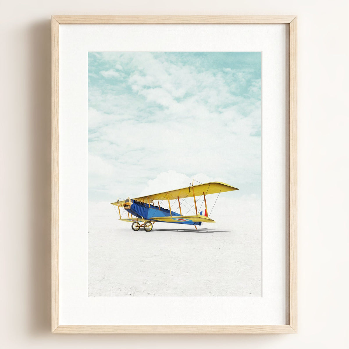 Curtiss Jenny 1914 Airplane — Framed Art