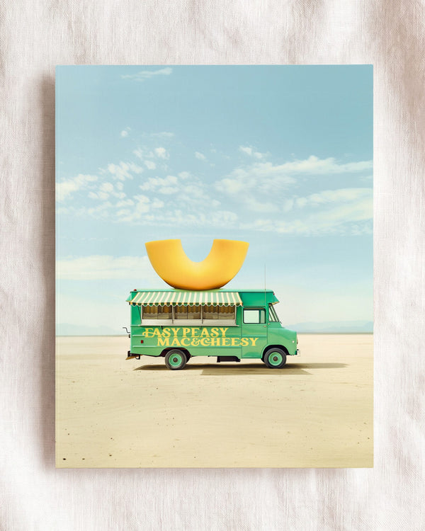 Easy Peasy Mac & Cheesy Food Truck Art