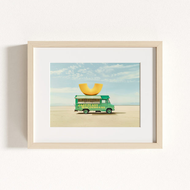 Easy Peasy Mac & Cheesy Food Truck Art