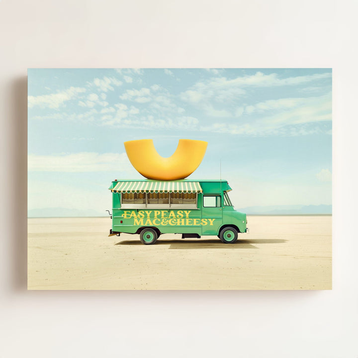 Easy Peasy Mac & Cheesy Food Truck Art