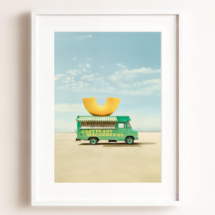 Easy Peasy Mac & Cheesy Food Truck Art