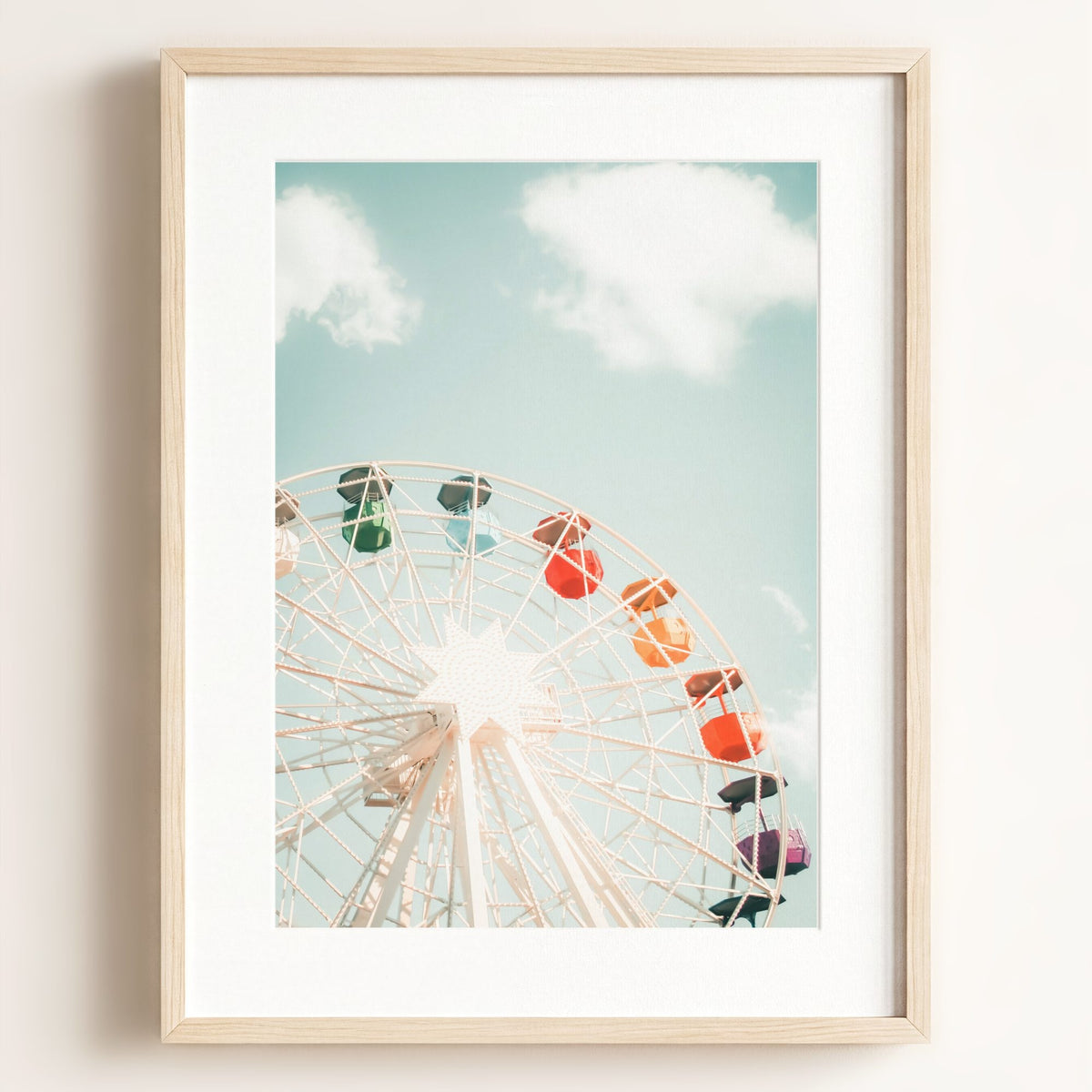 Ferris Wheel — Framed