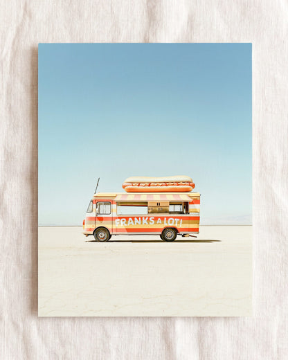 Franks a Lot Food Truck Art
