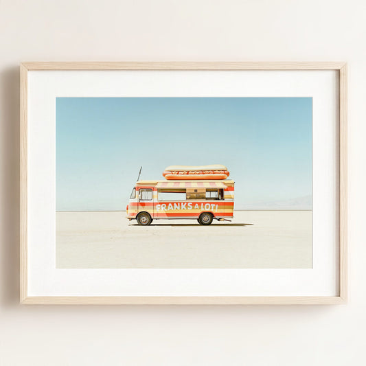 Franks a Lot Food Truck Art — Framed