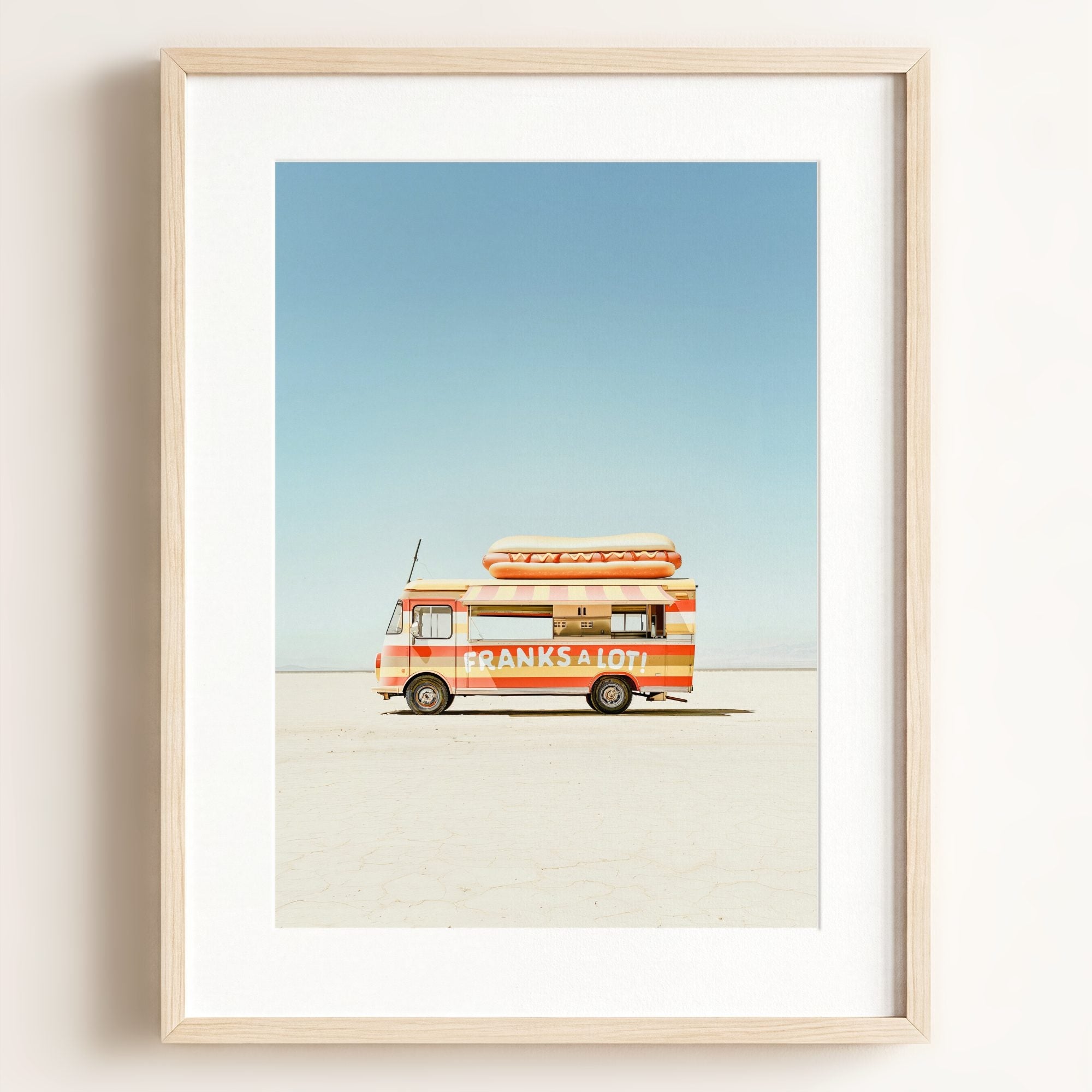 Franks a Lot Food Truck Art