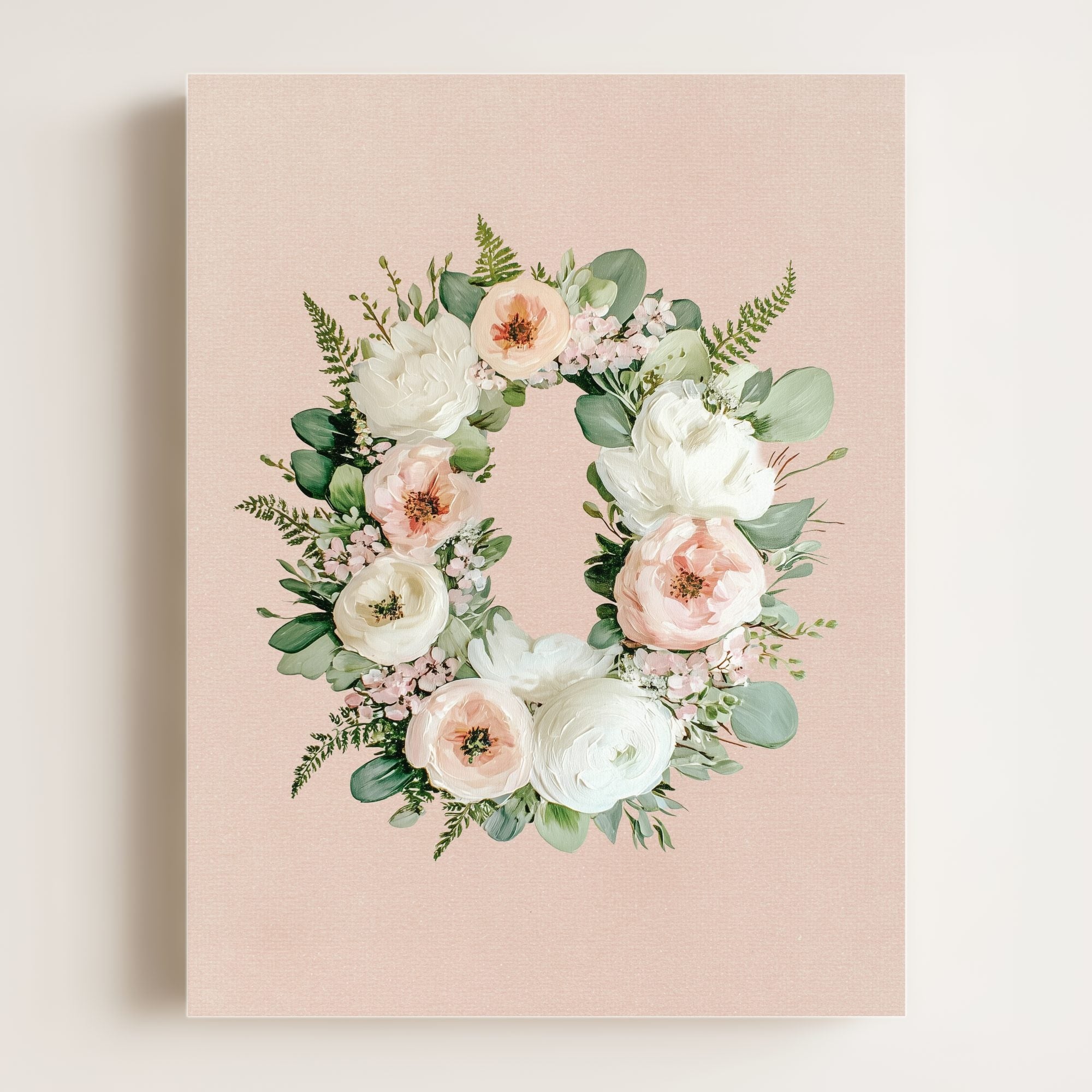 Heirloom Floral Alphabet Prints
